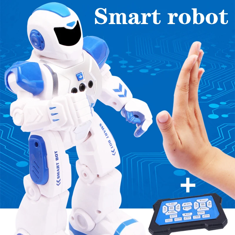 RC hareket sensörü dans Robot programlanabilir inteligente elektrikli şarkı uzaktan kumanda eğitim insansı robotik oyuncaklar boys için
