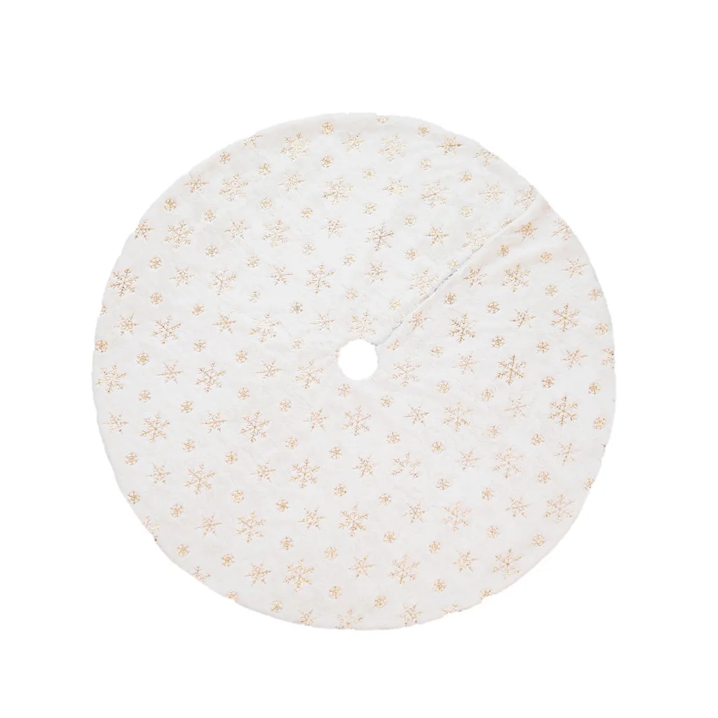 Юбка на рождественскую елку 90 см/122 см добавьте праздничную атмосферу плюшевые