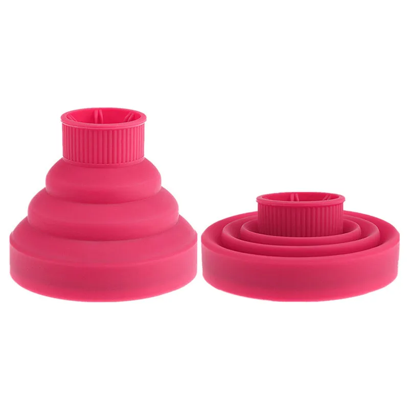 

Hairdryer Diffuser Cover High Temperature Resistant Silica Gel Collapsible Hairdryer Accessories Hairdressing Salon Tools