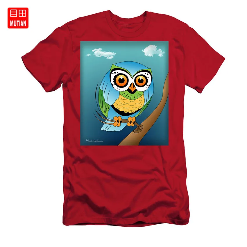 Сова 2 футболка минимальное птицы векторная иллюстрация Забавный Прохладный