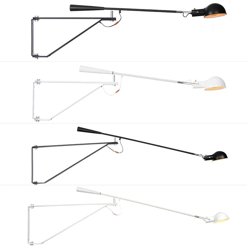 Настенный ретро светильник на длинной ножке 220 В переменного тока в для дома