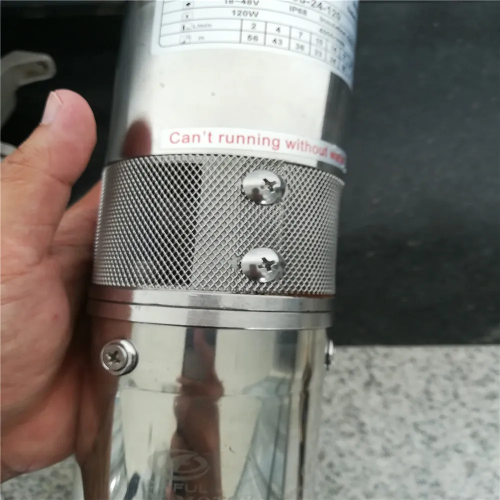 Нержавеющие центробежные погружные солнечные насосы 4G5. 0/28-D24/250 36V 28M 250W солнечный массив мощность 320W 5m³/H 1,25 ''выход