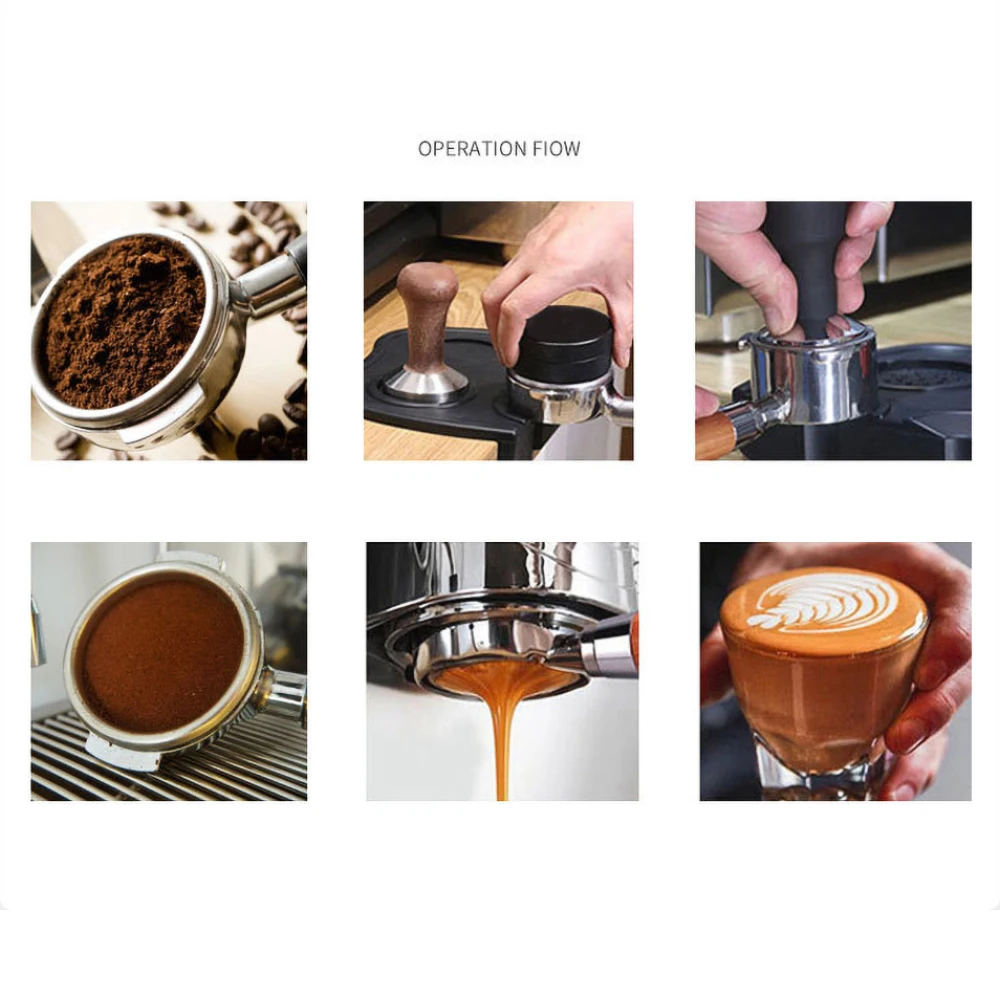 

51/53/58 mm Espresso Coffee Powder Tamper Stainless Steel Coffee Distributor