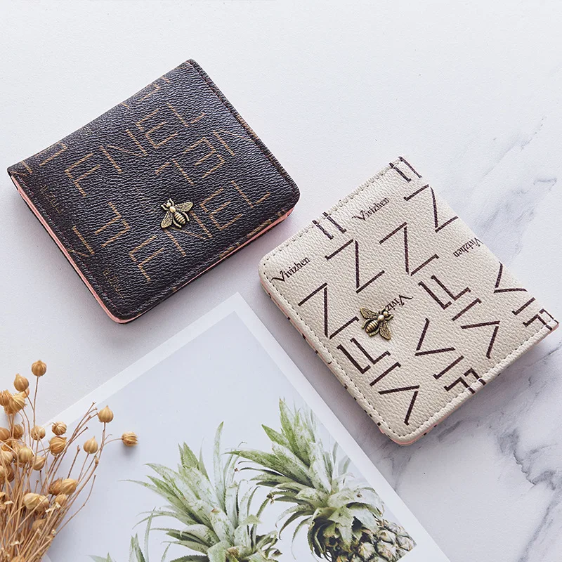 

2021 New Woman Lng Wallet Fashion High Quality Clutch Bag PU Leather Short Wallet Coin Purse Card Holder Female Luxury Bag