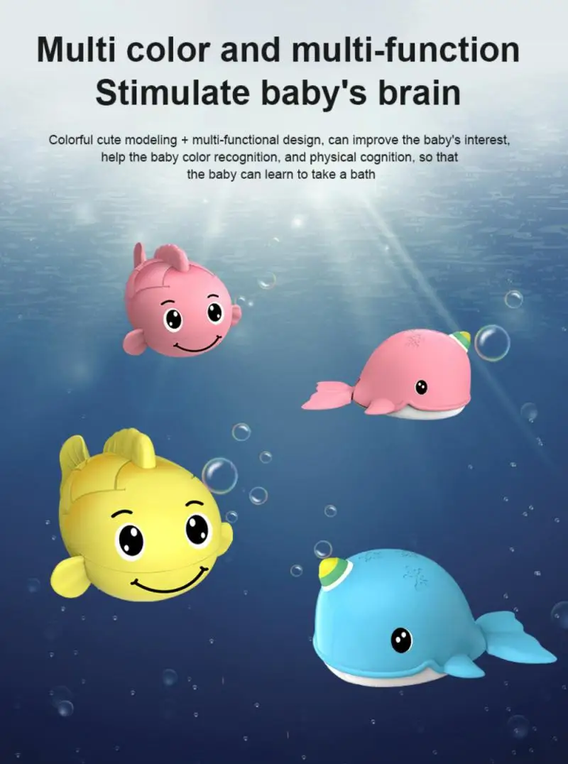 

1pc 11 Colors Summer Children's Water Toy Water Spray Ball Water Chain Spray Cute Water Gun Bathroom Toy For Baby Kids Fun Gift