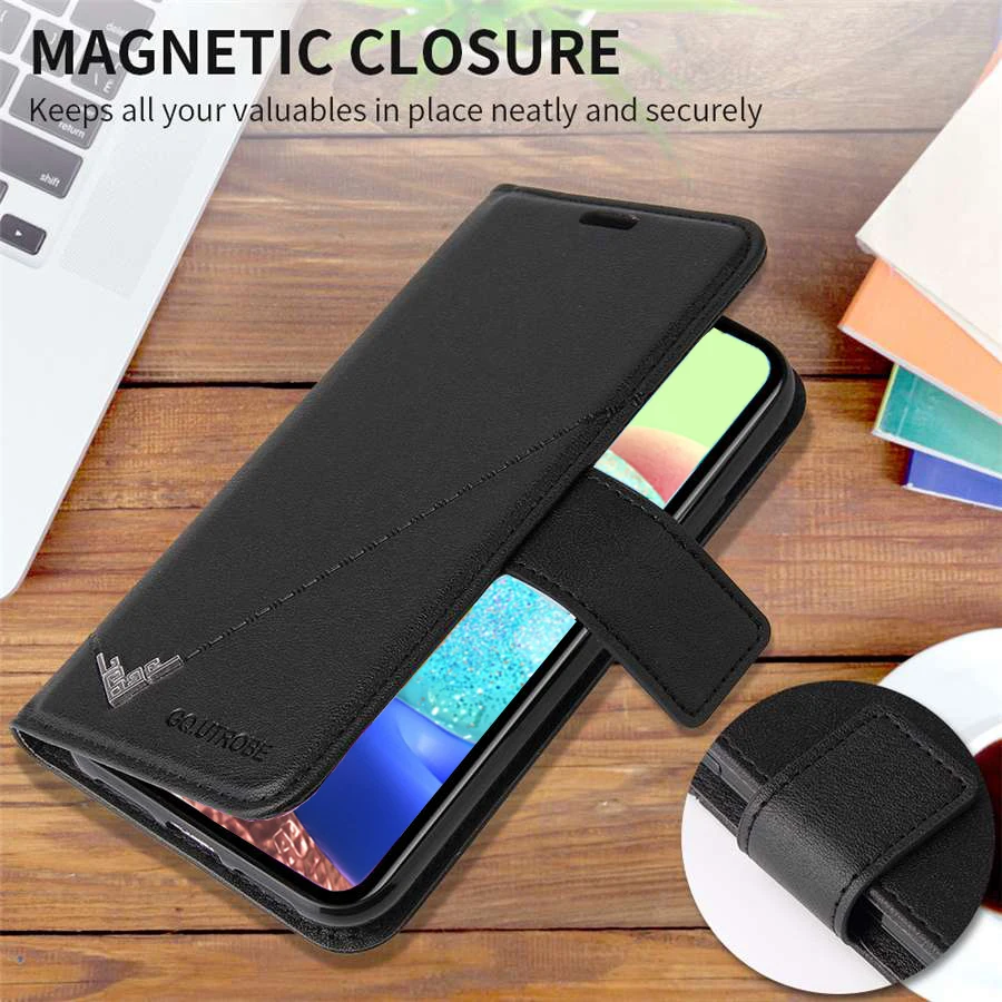 Wallet Magnetic Leather Case For Samsung Galaxy A01 Core A02S A12 A22 A32 A51 A52 A71 A72 S21/S20 Plus/Ultra/FE S10 Plus Note 20