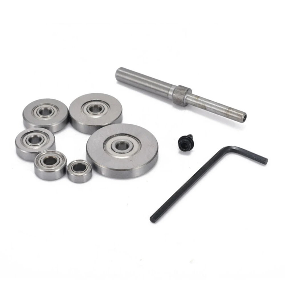 

Set 1/2 1/4 Shank Rabbet Carbide Router Bit Cutter Milling Trimmer Woodworking