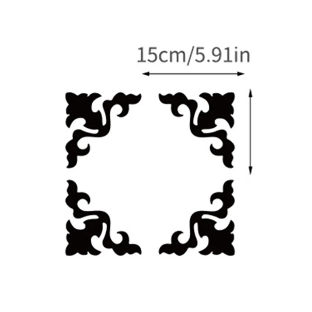4 шт. диагональные наклейки на стену 15 х15 см | Дом и сад