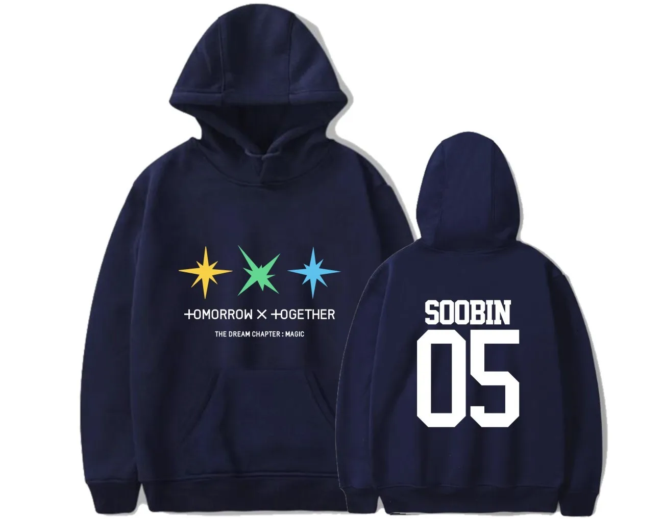 KPOP TXT толстовки с капюшоном Повседневное более Размеры d Толстовка размера плюс 4XL