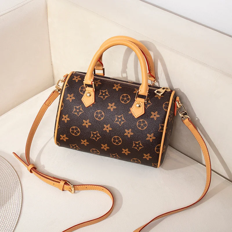 

Handbag For Ladies 2021 Mini Clutch Bag Boston Pillow Bag Leisure Handbag Portable Printing Female Bag Messenger Bag