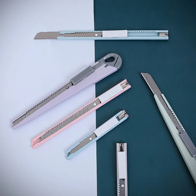 

Fashion Sample Portable Utility Knife Cute Paper Cutter Cutting Paper Razor Blade Office school supply Stationery gift