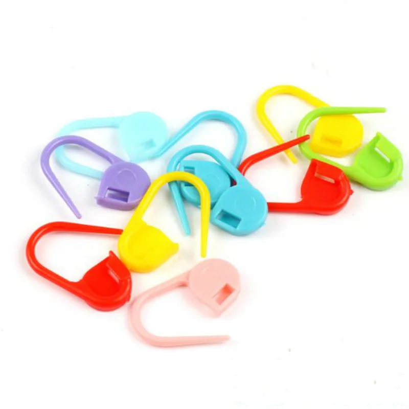 

20 Pcs Mini Knitting Crochet Locking Stitch Markers Art Deco Round Brooch Safety Pin Charm Baby Safety Pin Safety Pin Top