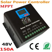150A MPPT Solar Controller 48V PV panel Battery Charge Controller Regulator for 7200W Solar Power Home Use System