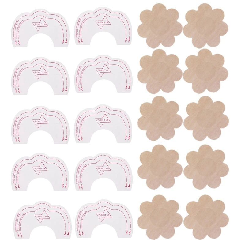 Модная женская сексуальная невидимая накладка на сосок Ленточные наклейки грудь