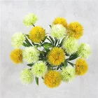 5 шт. Allium, помпон, искусственные цветы, искусственные Одуванчики, круглый шар, цветочный букет для домашнего декора