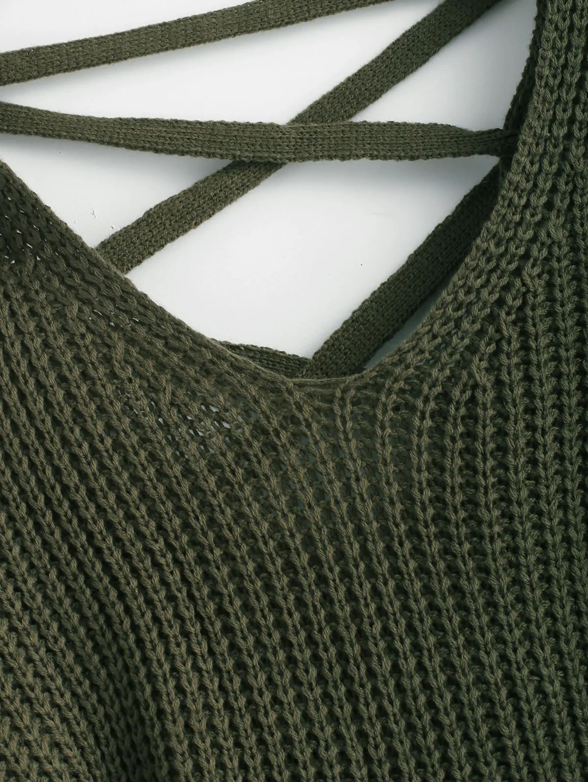 ZAFUL женский джемпер Повседневный свитер с заниженным плечом и v-образным вырезом