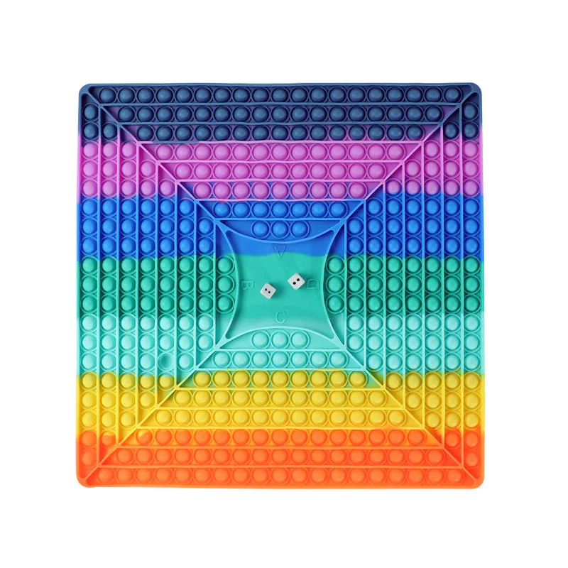 

Новое поступление, игрушка-фиджет, поп Шахматная настольная игра с 2 кубиками, игрушка-антистресс, игрушка-антистресс для ADHA