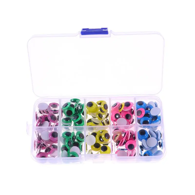 200 шт. подвижные игрушечные глаза с ящиком для хранения | Игрушки и хобби