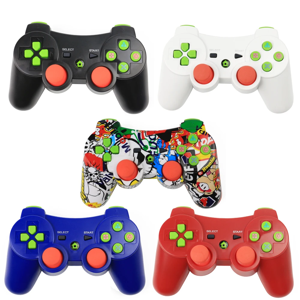 

PS3 Joypad Wireless Bluetooth Dual Vibration Joystick Controller Gamepad For ps 3 Console PC Win7/8/10