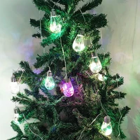 5m color usbremote control copper wire bulb stringhousehold itemschristmastree hanging ornamentsfestiveatmosphere decoration