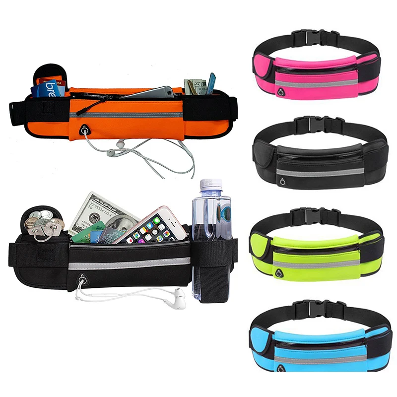 

Поясная сумка для мужчин и женщин, портативная водонепроницаемая сумка для телефона, с защитой от кражи, для занятий на открытом воздухе, велоспорта, бега, кемпинга