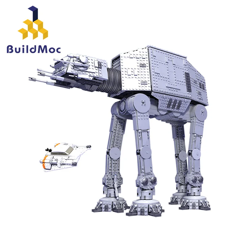 Buildmoc 05130 строительные блоки для создания межзвездной Вселенной AT Walker Fighter