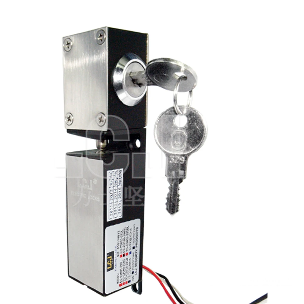 EC2000 12V DC Электрический магнитный врезной замок для дверных ворот полка не