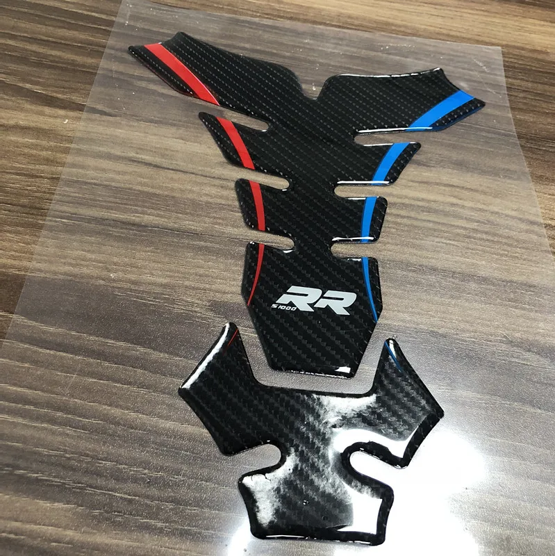 

Комплект наклеек на бензобак BMW S1000RR S1000R HP4, 3D из углеродного волокна