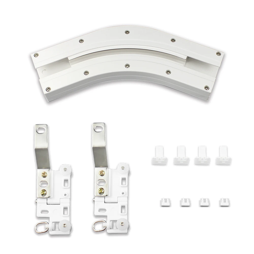 Лучшая дуговая дорожка для штор и жалюзи угловых окон скользящих 90 135 градусов