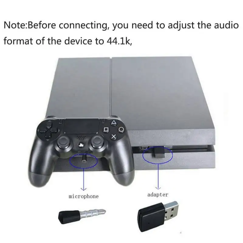 11 3.5mm Bluetooth 4.0 + EDR USB Dongle Receiver Cable Adapter for PS4 Stable Performance Headsets |