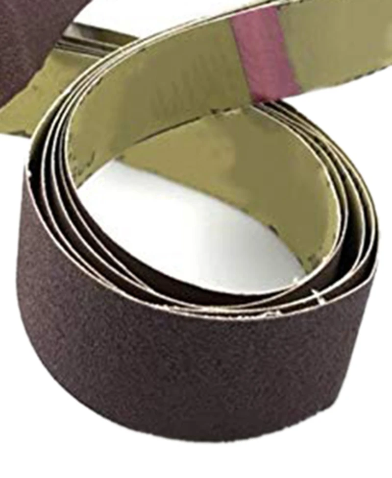 

10Pcs 50x1220Mm Abrasive Polishing Sanding Belts 60 Grit Grinder Grinding Belt