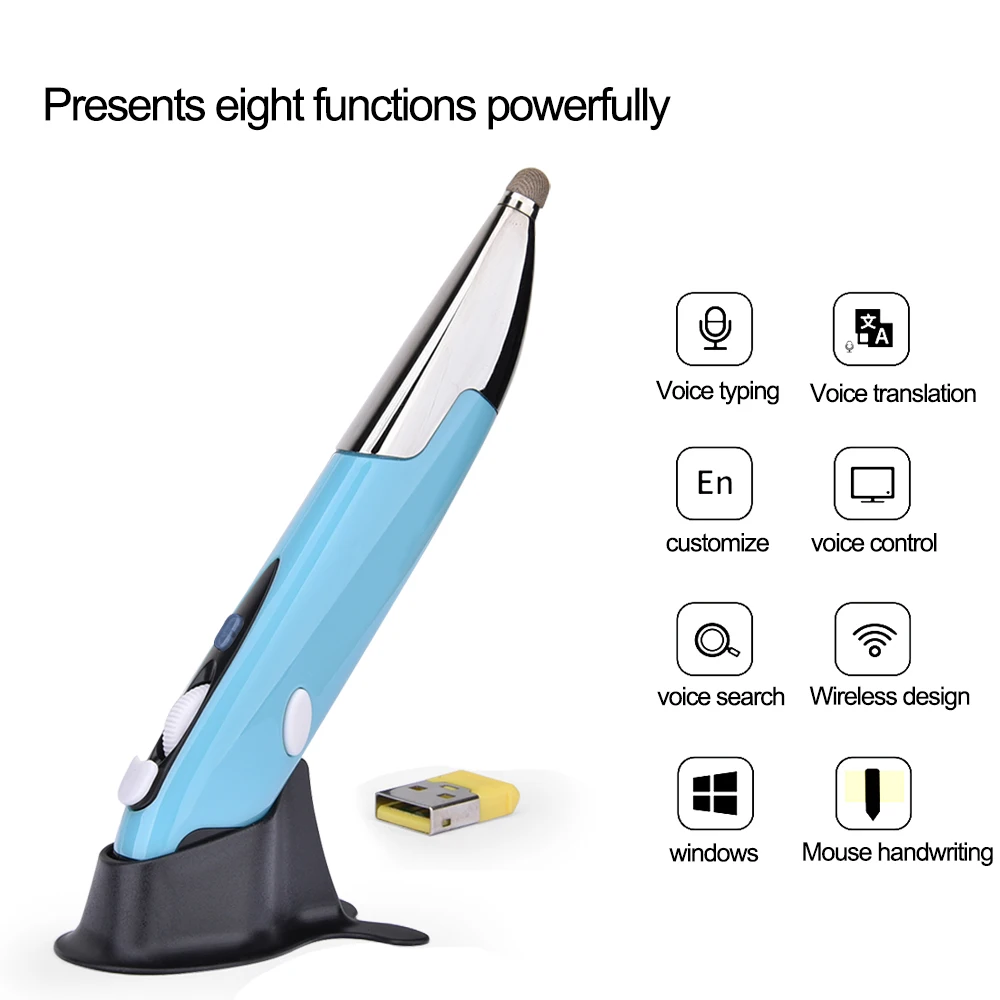 Moveski PR-06S 4-кнопочный Беспроводной смарт-26 Язык голосовой переводчик ввода ручка Мышь для ПК с системой андроида и совместим с Mac OS