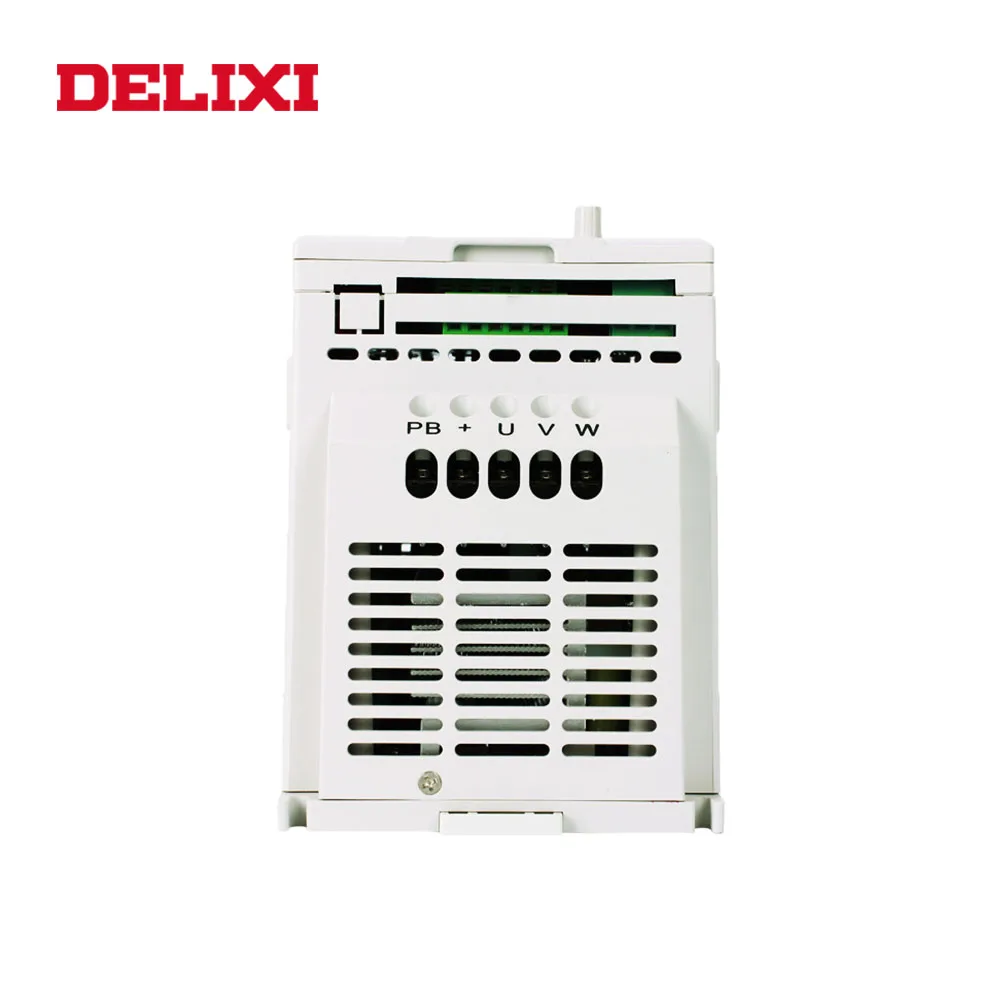 DELIXI AC 380V 1.5KW 3-фазный вход и тройной выходной преобразователь частоты для