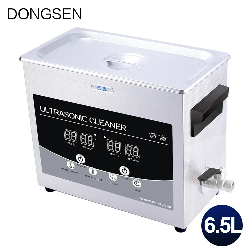 Ультразвуковой очиститель 6 л пули детали для корпуса двигателя лабораторные