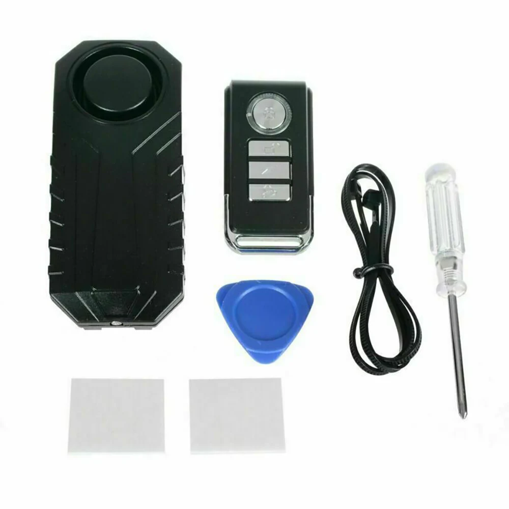 Беспроводной дистанционный велосипедный Противоугонный сигнал 6 звуковых