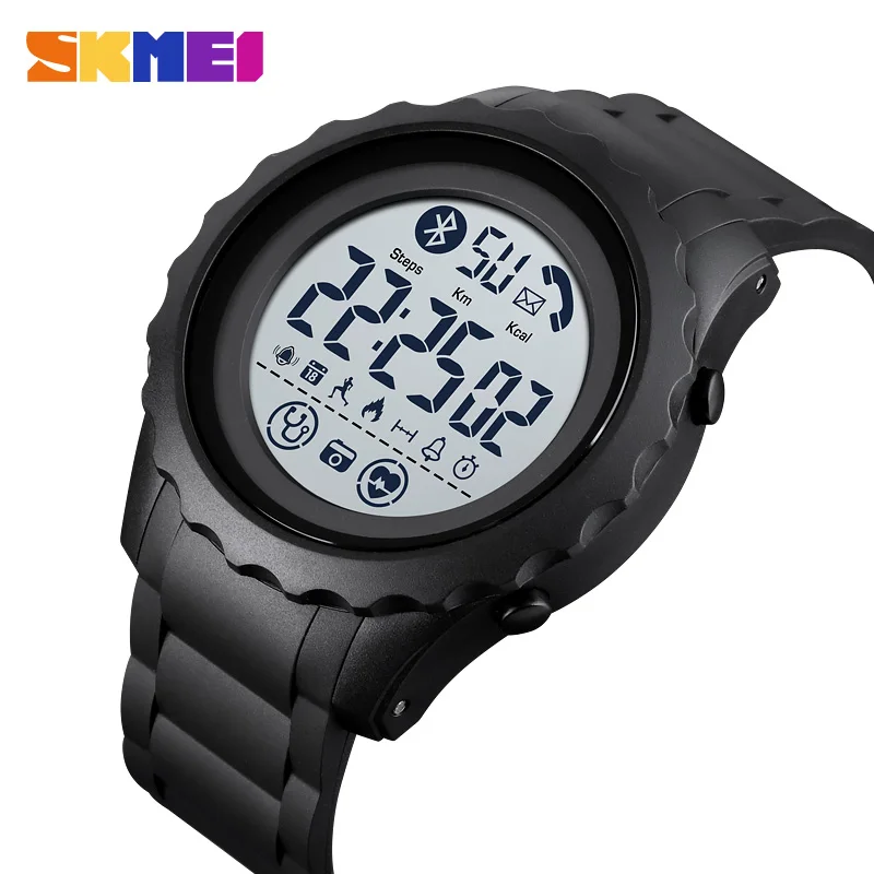 

SKMEI 2021 Men's Smart Digital Watch Creative Fashion Watch 30M Waterproof Bluetooth Watch men watch 1626