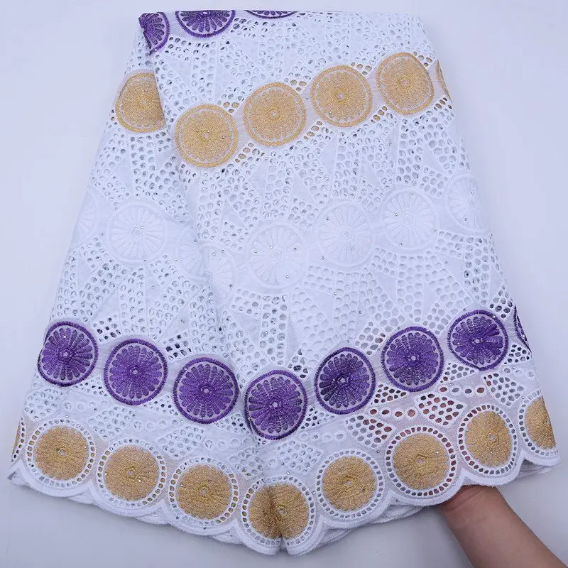 

Pure White Cotton Design Swiss Voile Lace In Switzerland African Dry Lace Fabric 2020 High Quality Nigerian For Wedding DX97