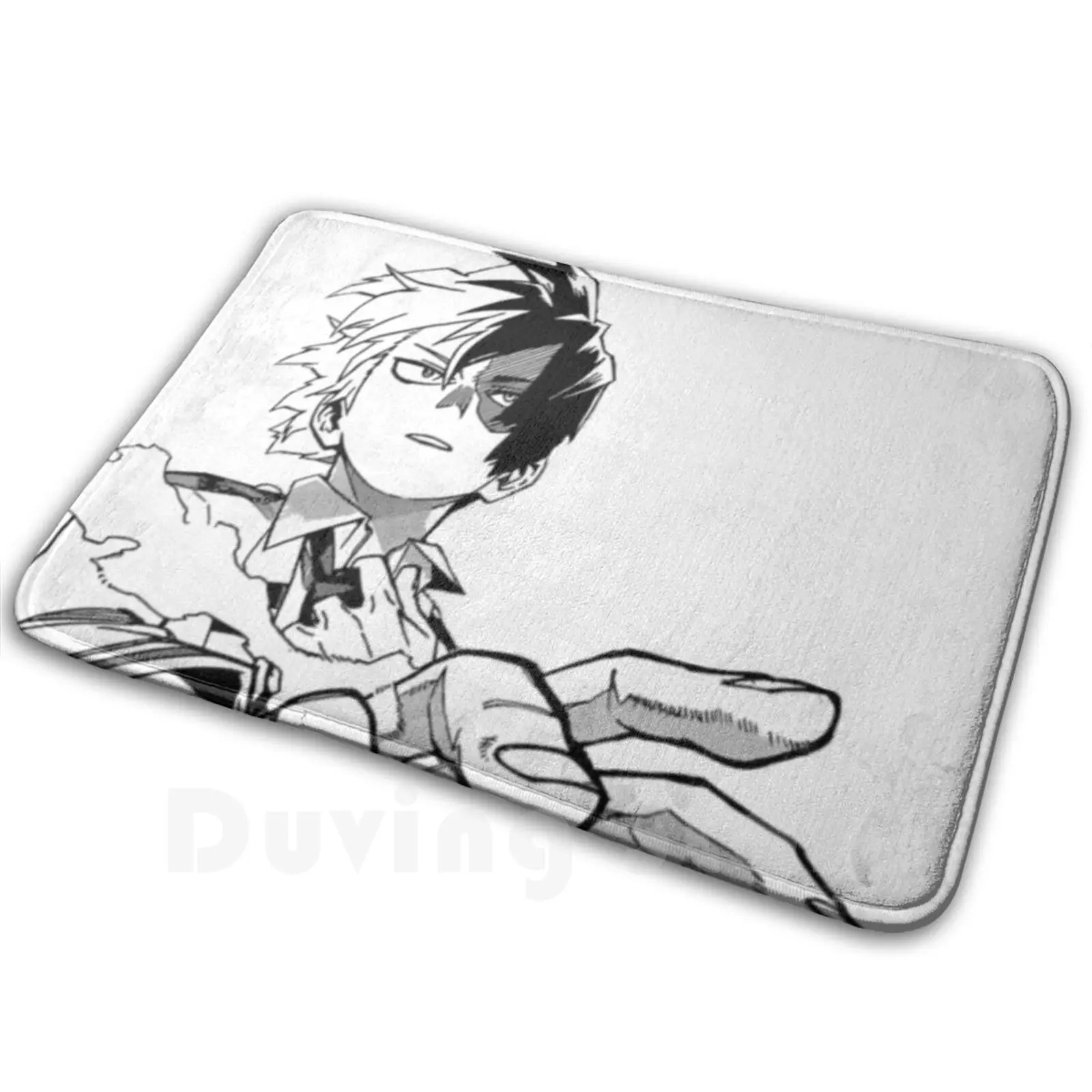 

Todoroki борьба наклейка 2 мягкий нескользящий коврик подушка Аниме Манга Bnha Новый горячий шото Тодороки