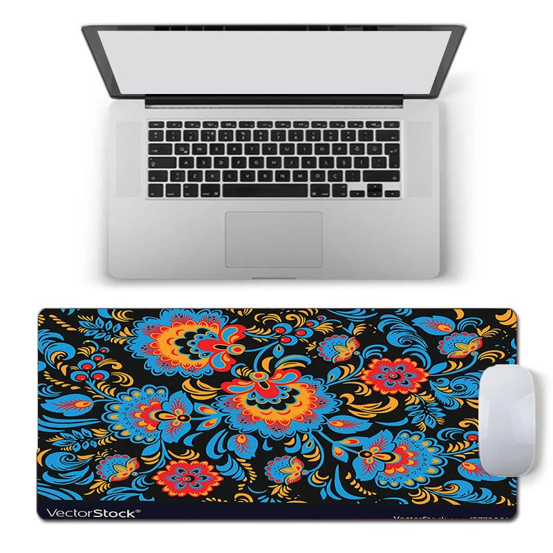 

Russian pattern Mouse pad Large Gaming Mousepad Compute Mouse Mat Gamer Stitching Desk Mat XXL For PC Keyboard Mouse Carpet