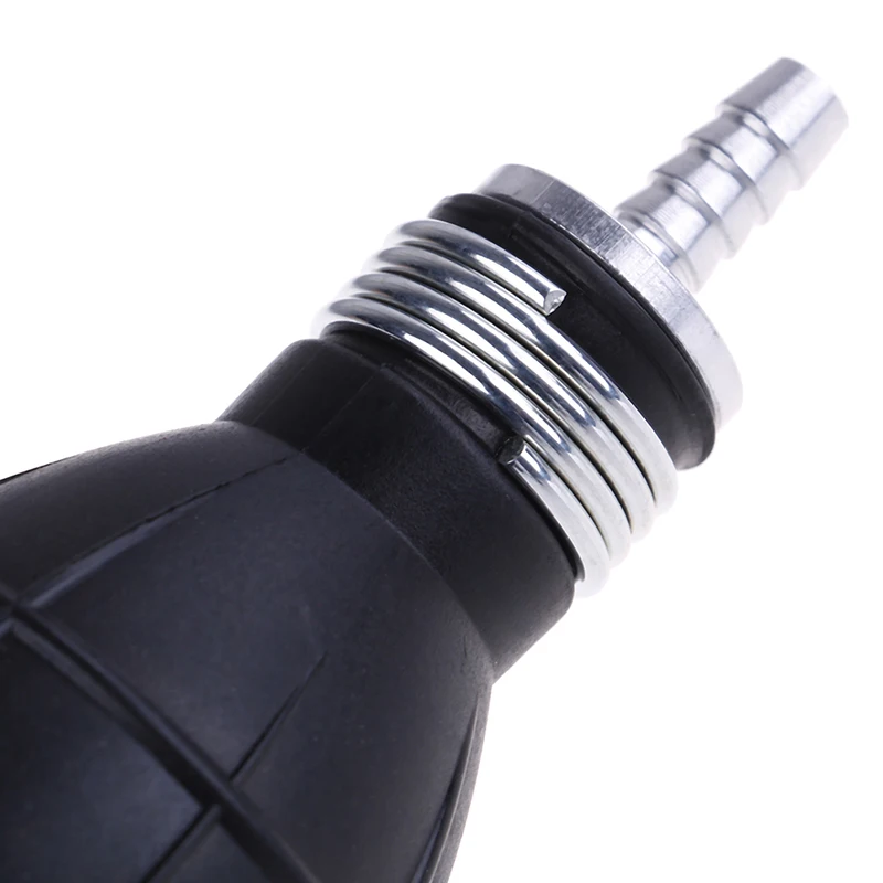 

1pc Hot 6mm Rubber And Aluminum Fuel Line Pump Primer Bulb Hand Primer Oil Gas Petrol Pumps New