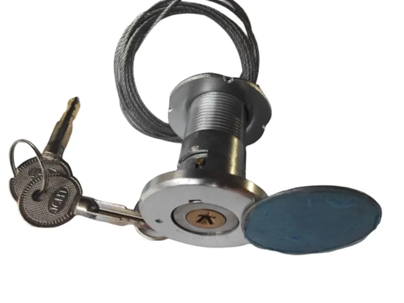 Замок аварийный для гаражной двери веревочный сердечник ручной замок