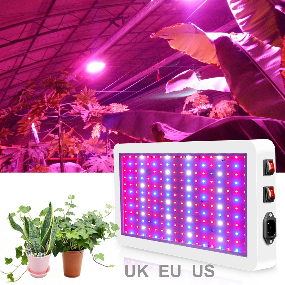 

Plant Lighting Indoor LED Grow Light Phytolamp For Plants 2835 Waterproof 2000W/1000W Led Chip Phyto Growth Lamp Full Spectrum