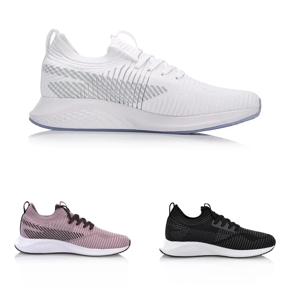 (Код обрыва) Li Ning для женщин EXCEED LT повседневная обувь моно пряжа дышащие кроссовки