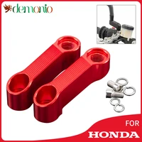 motorcycle rearview mirrors extension riser extend adapter for honda cbf600 hornet crf250 rally cb1000r cbr 929 nc750 sx 14 20