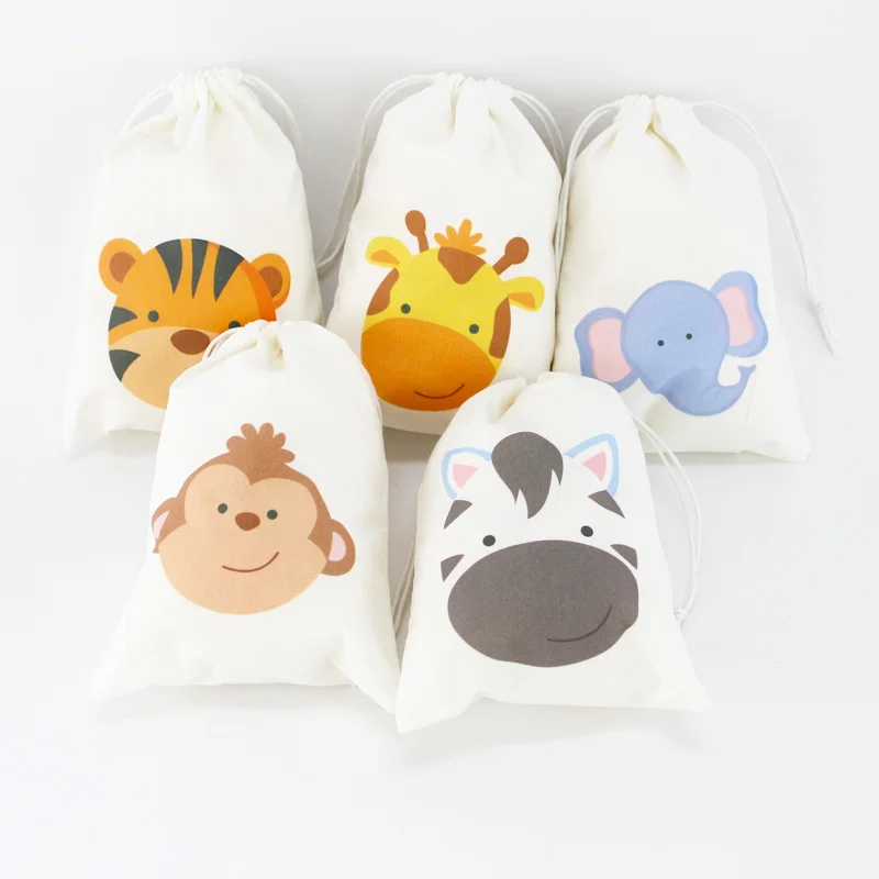 Сафари животные тема вечерние украшения коробка приглашения потолок Висячие соломинки Сумки Торт Топпер обертка баннер шар шляпа