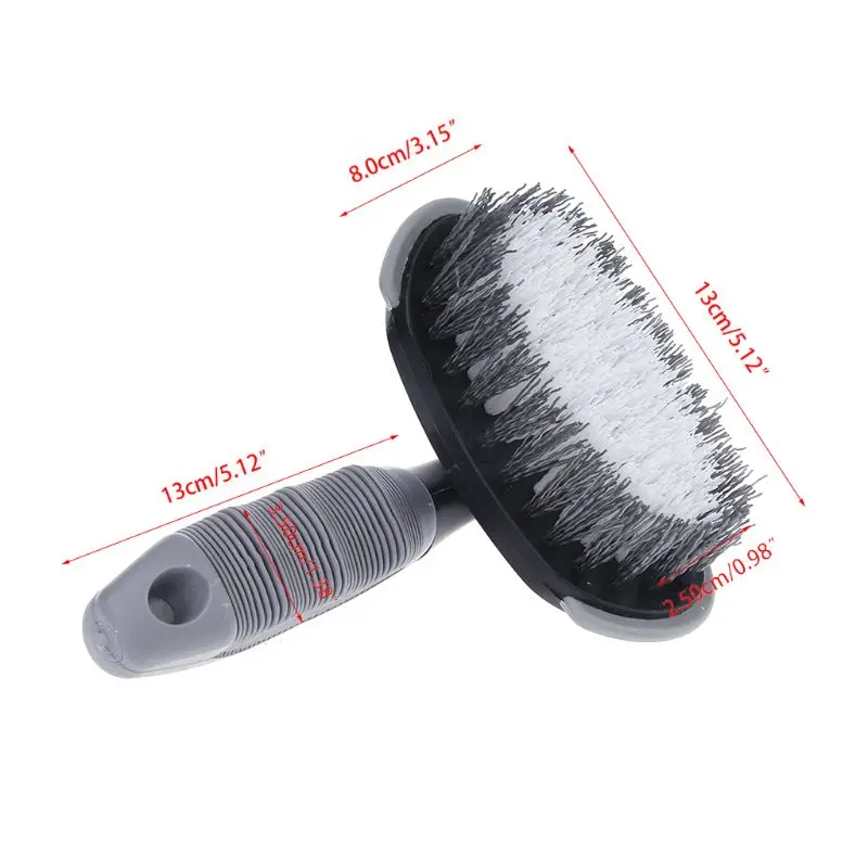 

Car Rims Tyre Cleaning Brush T-Type Multi-Functional Wheel Hub Washing Tool New