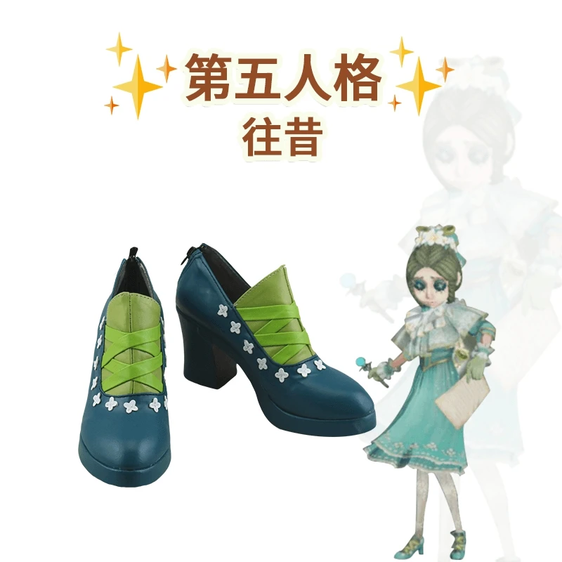 

Hot Game Identity V Cosplay Costume Shoes New Skin Emily Dyer Doctor Lydia Jones Fashion Halloween Women Adult High Heels