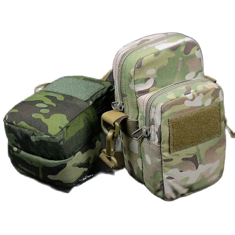 Tactical Equipment Waist Bag Outdoor Multifunctional Tourism Sports Single Shoulder Diagonal Running Bag