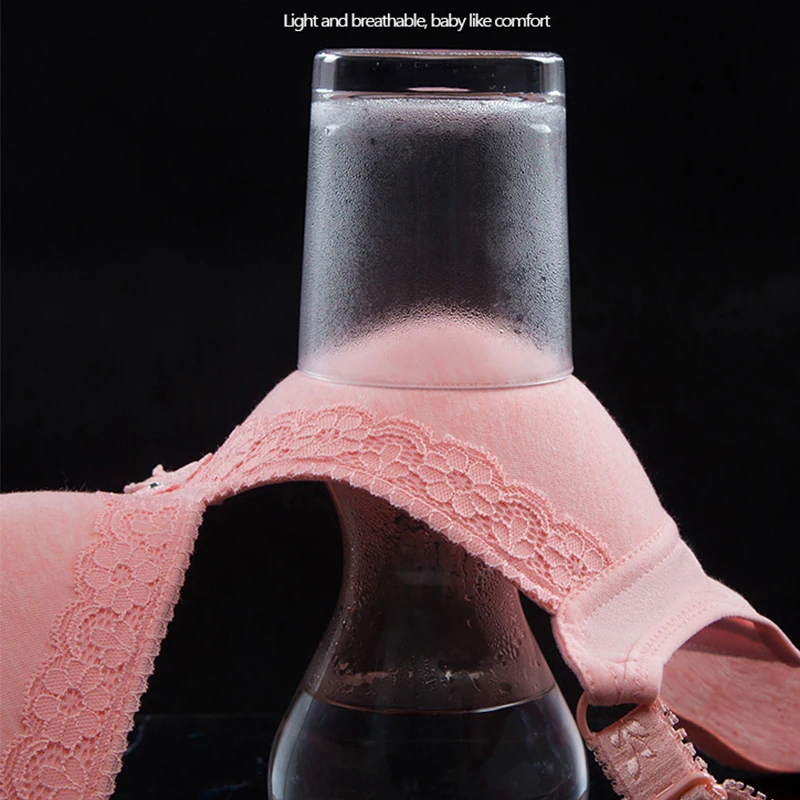 

Women's Underwear Wire Free Bras Lace Sexy Bra 2021 Push Up Adjustable Brassiere Femme Seamless Underwear Lady Comfortable Bras