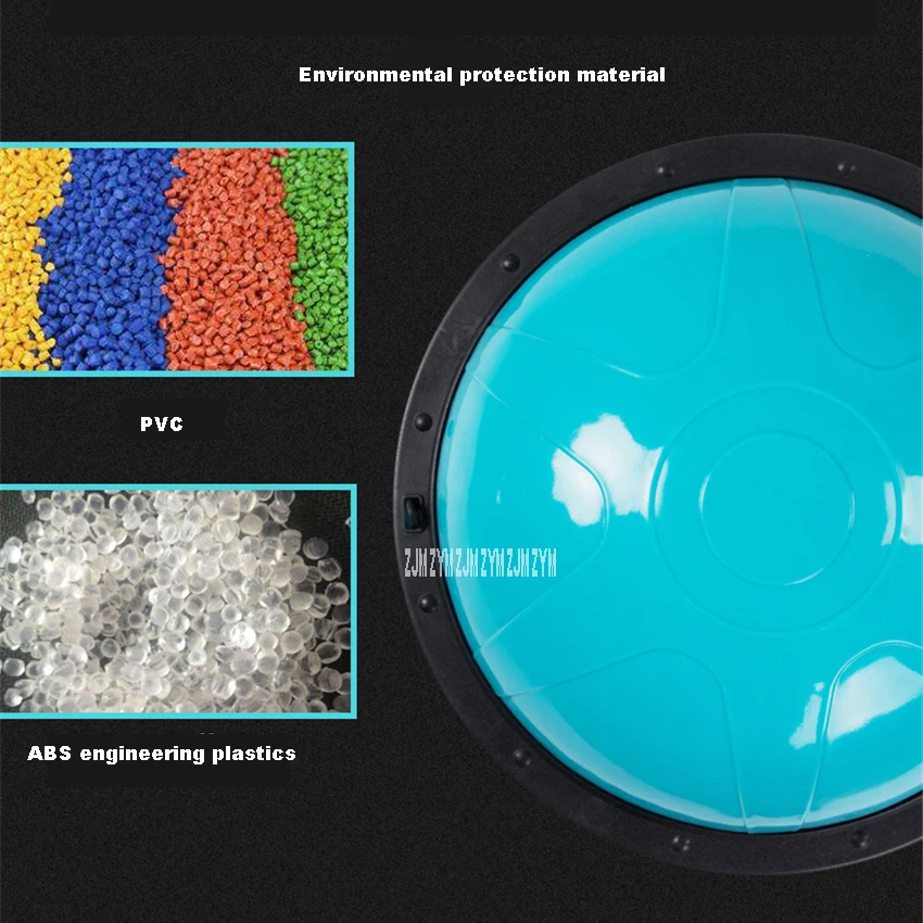 

Yoga Balance Ball Half Fitness Ball Explosion-Proof Halfsphere Semisphere Fitball Rehabilitation Massage Wave Speed Ball